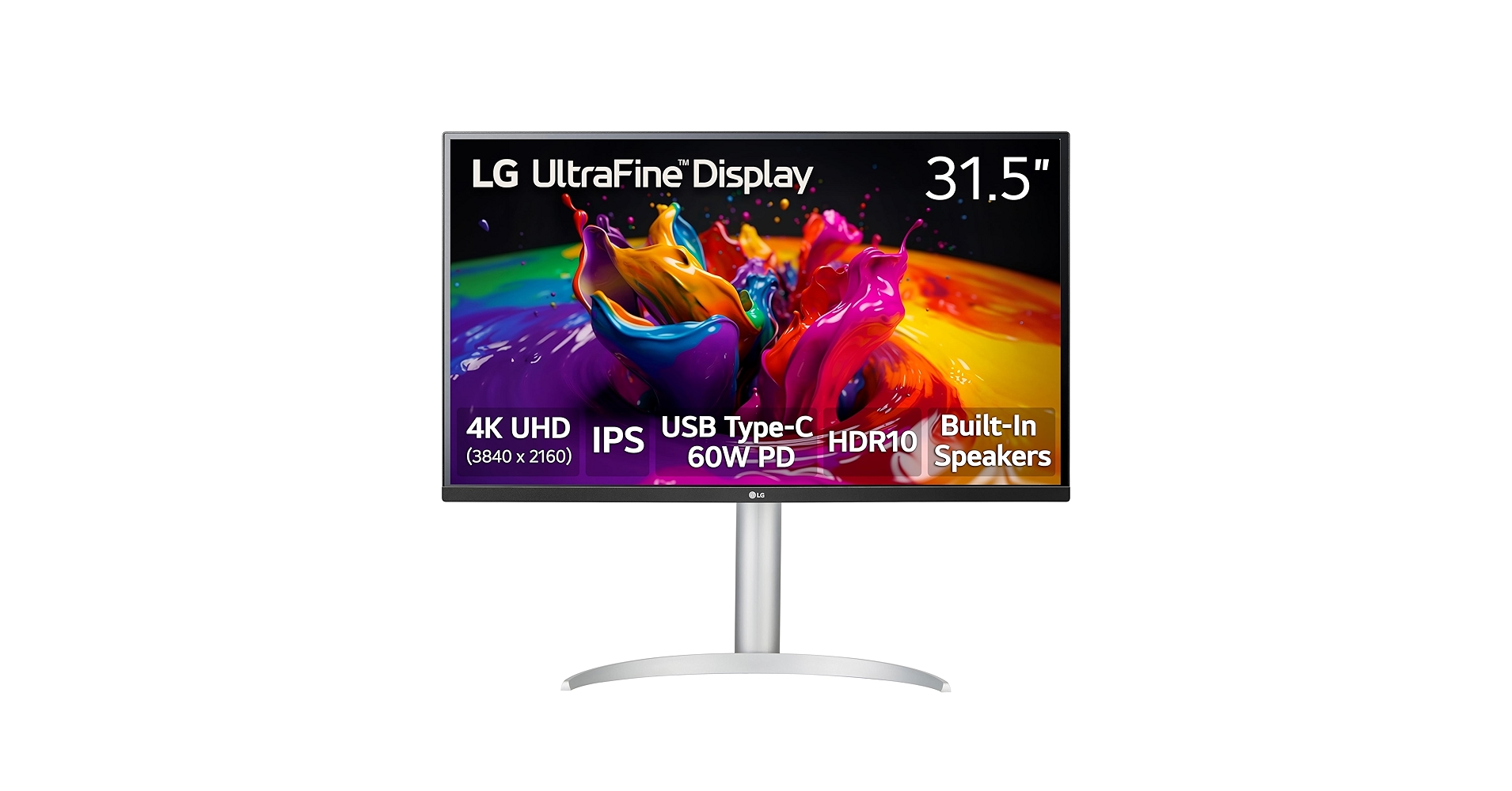 美品 LG 31.5インチ 4Kモニター 32SQ730S-H 32SQ780S-W | モニター | LG JP